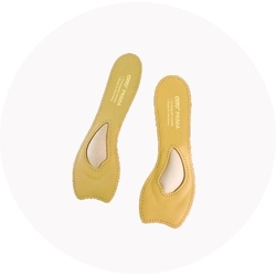 Полустельки ортопедические мягкие (для обуви на каблуке от 5 см) 