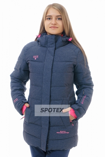 Женская горнолыжная куртка Snow Headquarter B-8375 blue джинс
