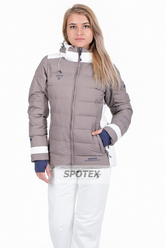 Женская горнолыжная куртка Snow Headquarter B-8555 coffee