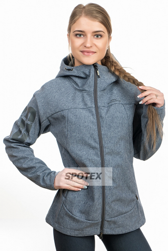 Женская куртка Snow Headquarter B-8627 Gray джинс