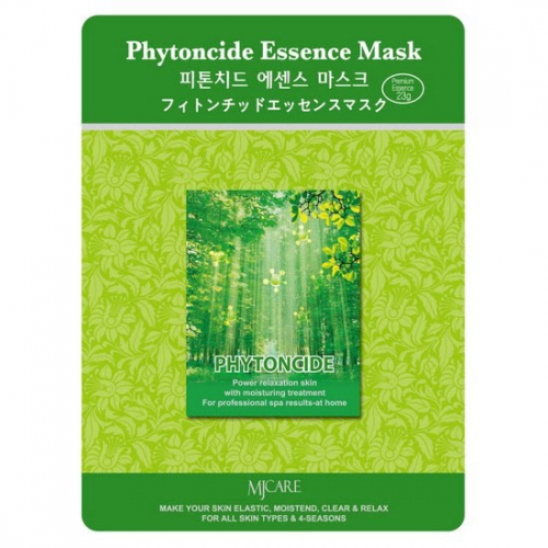 Маска тканевая MJ Essence Mask  Phitoncide (фитоциды) 1шт
