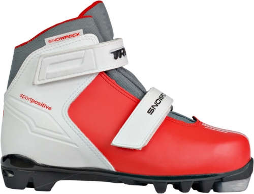 Ботинки лыжные NNN TREK Snowrock 2 ремня синтетика TR-273