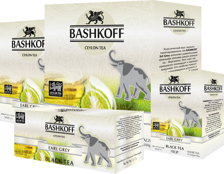 Чай BASHKOFF TEA Erl Grey Edition FBOP, 200 гр.