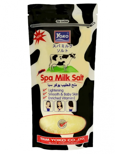 Солевой скраб для тела с молоком , 300 гр.YOKO