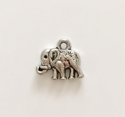 Подвеска Слон (серебро) ПКН12