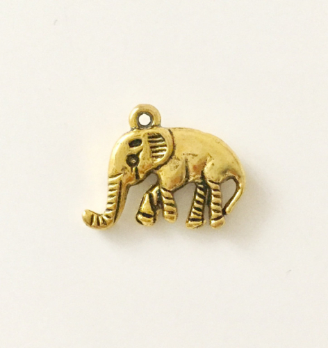 Подвеска Большой Слон (золото) ПКН22