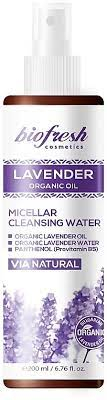 Очищаящая мицеллярная вода Lavender organic oil 200 мл