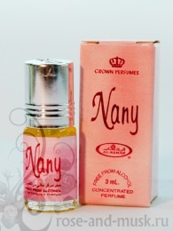 Nany/Нани, духи-роллер 3 мл для женщин Al Rehab