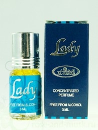 Lady / Леди, духи-роллер 3 мл для женщин Al Rehab