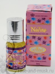 Nadin/Надин, духи-роллер 3 мл для женщин Al Rehab