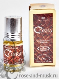Cobra/Кобра, духи-роллер 3 мл унисекс Al Rehab