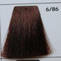 6.86 Dark blond mahogany violet темно-русый махагон фиолетовый
