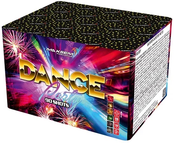 Салют DANCE 90 залпов