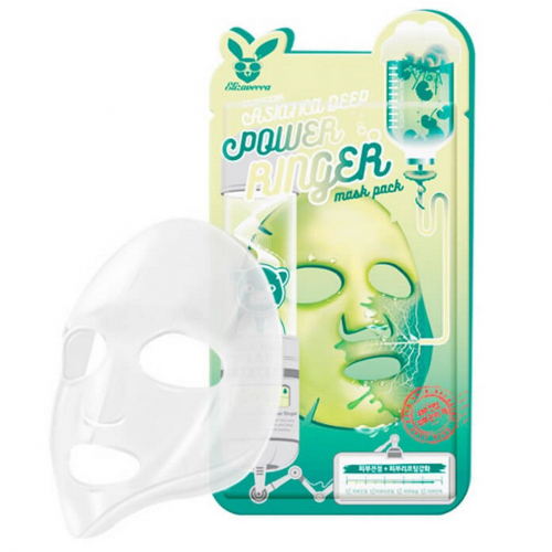 Elizavecca Тканевая маска для лица с экстрактом центеллы азиатской / Deep Power Ringer Mask Pack Asiatica, 23 мл