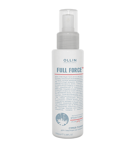 Ollin Спрей-тоник для стимуляции роста волос / Full Force, 200 мл