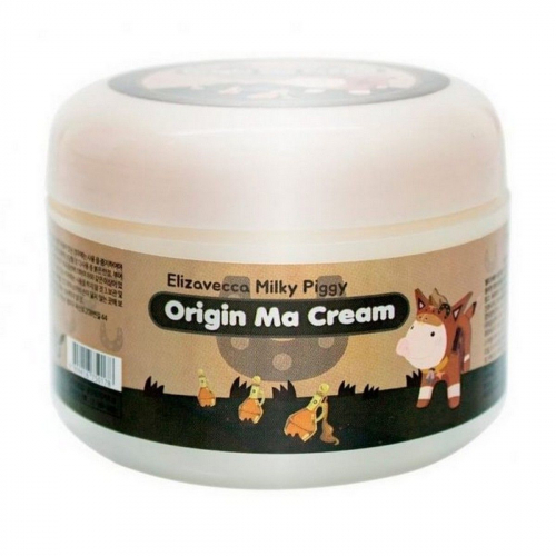 Elizavecca Крем для лица с лошадиным жиром / Milky Piggy Origin Ma Cream, 100 мл