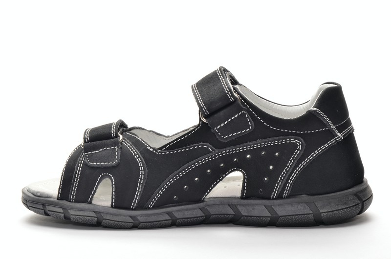 Мышонок LB1001-2 Сандалии чер нат нубук