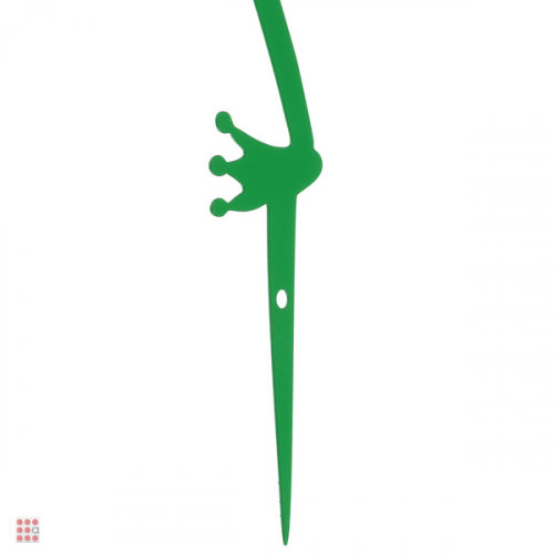 Фигура садовая Лягушка, металл, 27 см