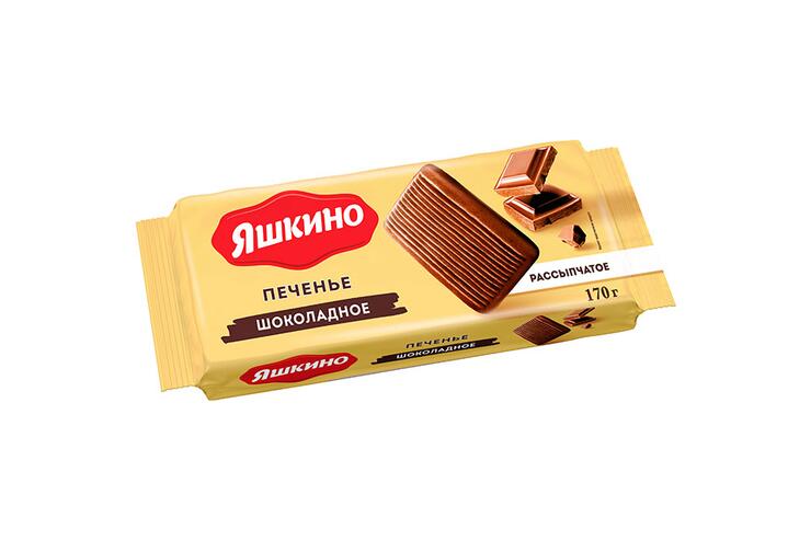 «Яшкино», печенье с шоколадным вкусом, 170 г