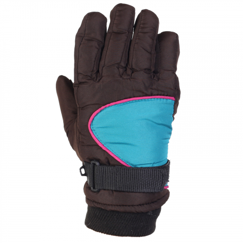 Теплые детские перчатки с манжетой – аккуратный крой, усиленные ладони №238