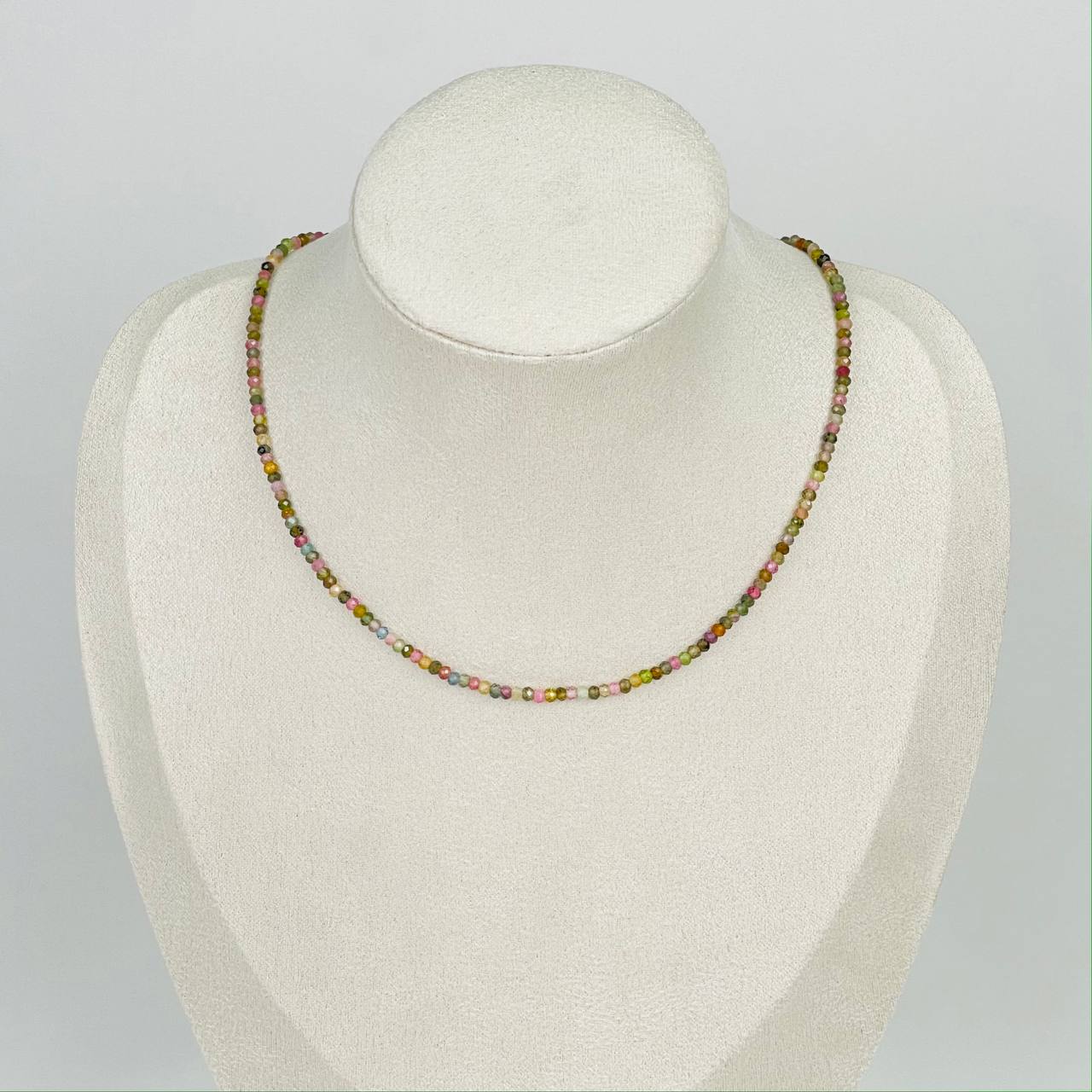 Радуга Самоцветов Колье из Турмалина микс