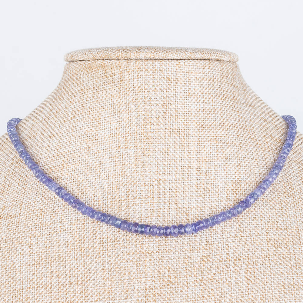 Радуга Самоцветов Бусы из Танзанита