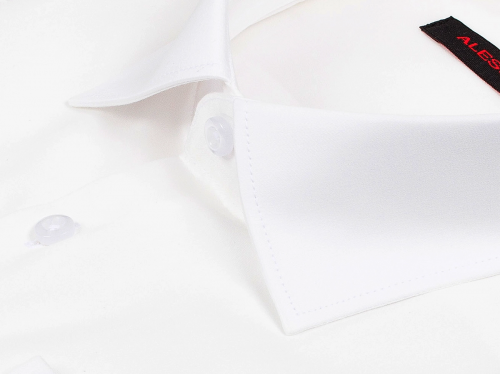 Кремовая приталенная мужская рубашка Alessandro Milano Limited Edition 2075-22 с длинными рукавами