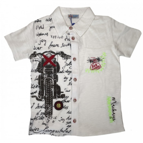 2861-001-1 Рубашка трикотажная для мальчиков Mackays