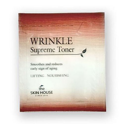 Sample Тонер омолаживающий с грибами и женьшенем THE SKIN HOUSE Wrinkle Supreme Toner