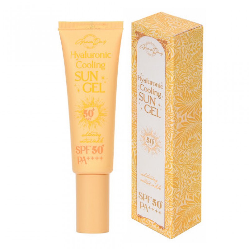 Grace Day Hyaluronic Cooling Sun Gel SPF50 PA++++ - Солнцезащитный охлаждающий гель 50г