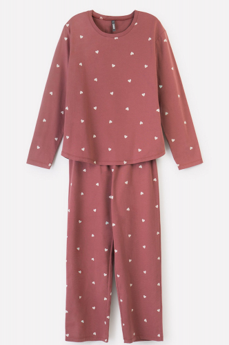 Cubby, Трикотажная пижама для девочки из натурального хлопка Cubby