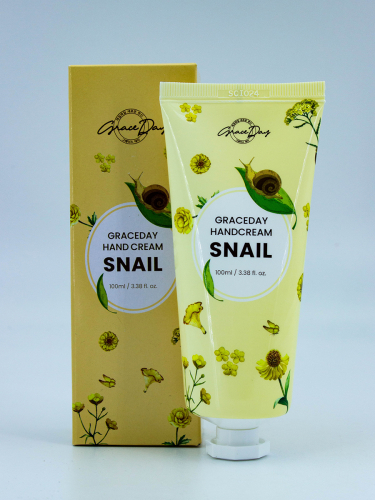 GRACE DAY - КРЕМ ДЛЯ РУК С ЭКСРАКТОМ УЛИТКИ SNAIL HAND CREAM, 100 ML