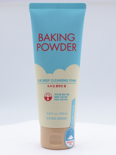 ETUDE HOUSE - ПЕНКА ДЛЯ ЛИЦА ОЧИЩАЮЩАЯ BAKING POWDER B.B DEEP CLEANSING FOAM, 160 ML