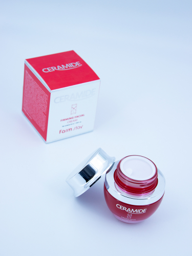 FARMSTAY - КРЕМ ДЛЯ ЛИЦА УКРЕПЛЯЮЩИЙ С КЕРАМИДАМИ CERAMIDE FIRMING FACIAL CREAM, 50 ML