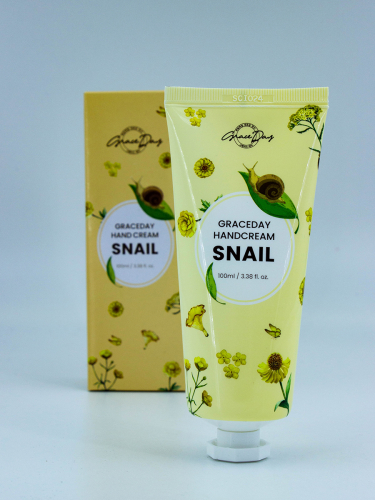 GRACE DAY - КРЕМ ДЛЯ РУК С ЭКСРАКТОМ УЛИТКИ SNAIL HAND CREAM, 100 ML