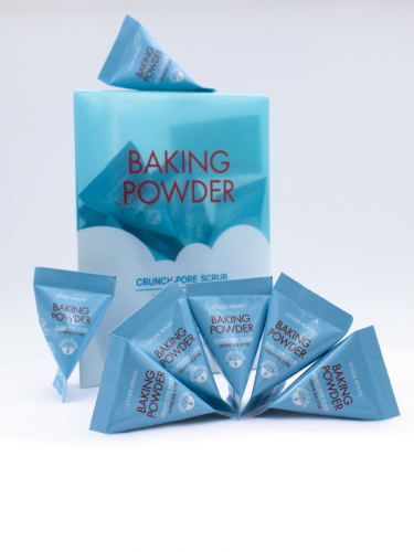 ETUDE HOUSE - СКРАБ ДЛЯ ЛИЦА ДЛЯ ОЧИЩЕНИЕ ПОР BAKING POWDER CRUNCH PORE SCRUB, 7 G * 24 ШТ.