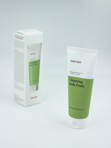 MANYO - ПЕНКА ДЛЯ ЛИЦА С СОДОЙ ДЛЯ ГЛУБОКОГО ОЧИЩЕНИЯ ПОР CLEANSING SODA FOAM, 150 ML