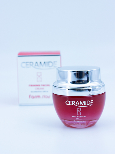 FARMSTAY - КРЕМ ДЛЯ ЛИЦА УКРЕПЛЯЮЩИЙ С КЕРАМИДАМИ CERAMIDE FIRMING FACIAL CREAM, 50 ML