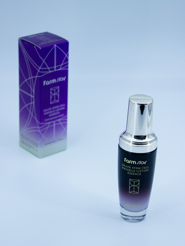 FARMSTAY - ЭССЕНЦИЯ ДЛЯ ЛИЦА С ФИТО-СТВОЛОВЫМИ КЛЕТКАМИ ВИНОГРАДА GRAPE STEM CELL WRINKLE LIFTING ESSENCE, 50 ML