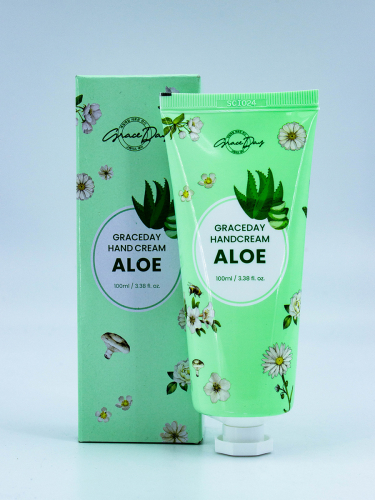 GRACE DAY - КРЕМ ДЛЯ РУК С ЭКСТРАКТОМ АЛОЕ ALOE HAND CREAM, 100 ML