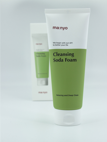 MANYO - ПЕНКА ДЛЯ ЛИЦА С СОДОЙ ДЛЯ ГЛУБОКОГО ОЧИЩЕНИЯ ПОР CLEANSING SODA FOAM, 150 ML