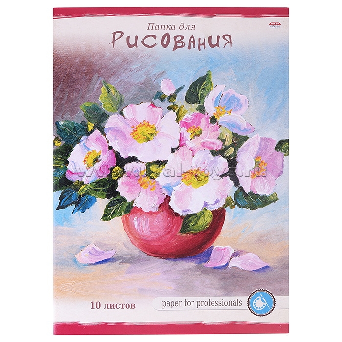 Папка для рисования А4, 10л.
