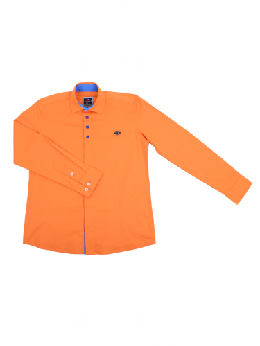 Рубашка для мальчика 1489, оранж