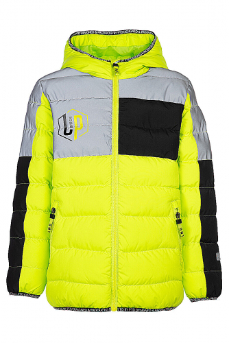 Куртка #784351Верх: 100% Полиэстер, покрытие: 100% Полиуретан; Подкладка: 100% Полиэстер; Наполнитель: 100% Полиэстер, 200 г/м2Светло-зеленый,Серебристый,Черный