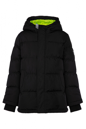 Куртка #798520Верх: 100% Полиэстер; Покрытие: 100% Полиуретан; Подкладка: 100% Полиэстер; Наполнитель: 100% Полиэстер, 300 г/м2Черный