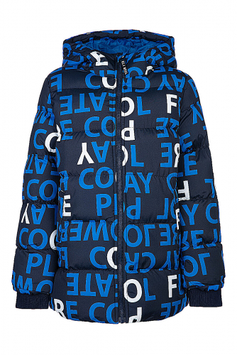 Куртка #779345Верх: 100% Полиэстер; Покрытие: 100% Полиуретан; Подкладка: 100% Полиэстер; Наполнитель: 100% Полиэстер, 300 г/м2Тёмно-синий,Голубой,Белый