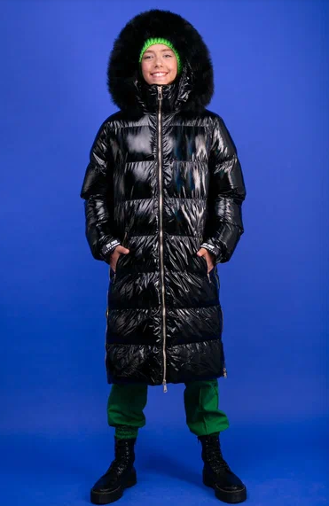 Куртка STL-OW-101031-2 с натуральной опушкой