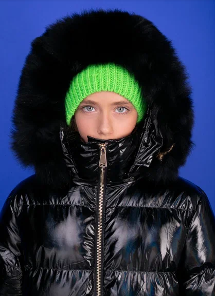 Куртка STL-OW-101031-2 с натуральной опушкой