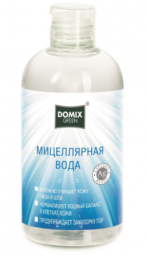 Domix Мицеллярная вода с коллоидным серебром, 260 мл