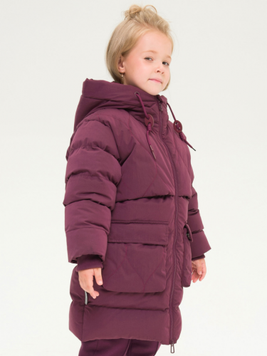 GZFW3292 Пальто для девочек Фиолетовый(46)